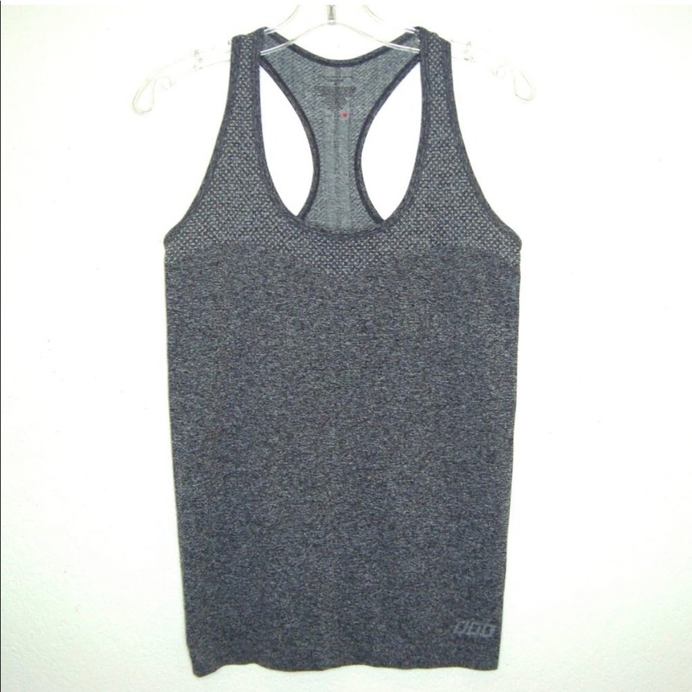 EUC Lorna Jane Grey Seamless Tank Medium